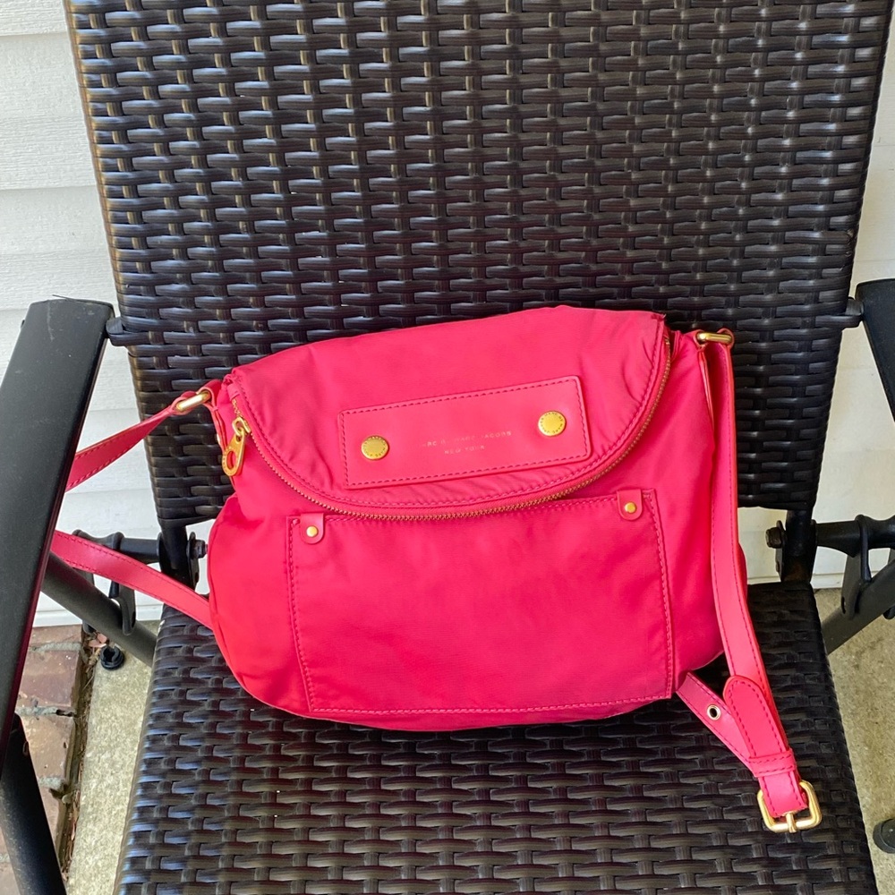 Marc Jacobs Nylon Messenger Bag, Pink - Picture 3 of 11